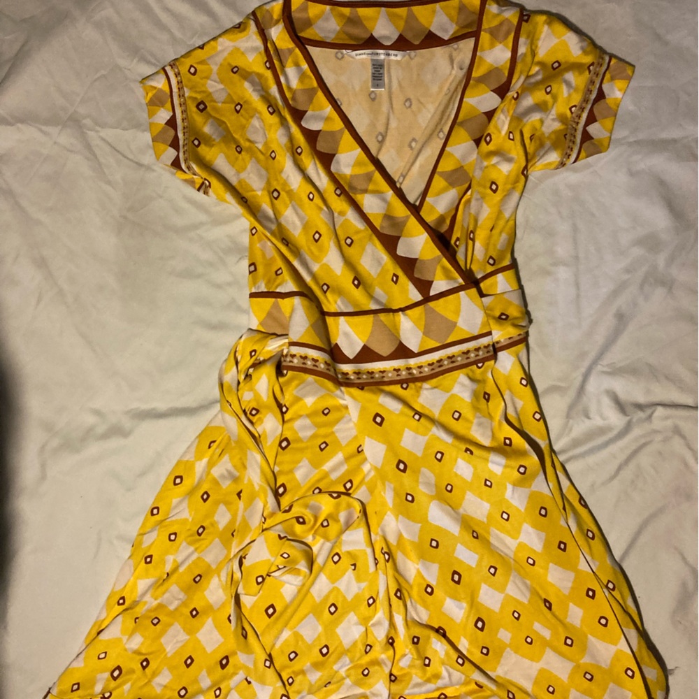 Diane von Furstenburg Silk Wrap Dress